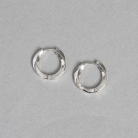 L&Co./エルアンドコー L&Co. SV925 地金 デザイン フープピアス/507884444