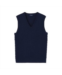 TOKYO SHIRTS/トーキョーシャツ TOKYO SHIRTS Vネックニットベスト バスケット柄 メンズ/507884517