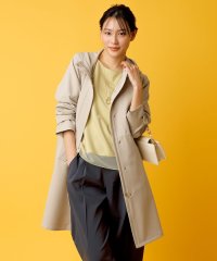anySiS/【撥水・UVカット・洗える】フーデットロング コート/507884684