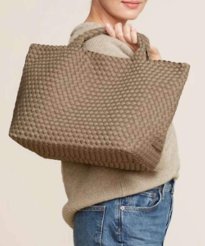 NAGHEDI St. Barths メディアムトート St. Barths Medium Tote | Mink