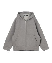 GALERIE VIE/ダンボールニット フーデッドブルゾン/507886301