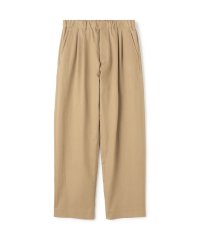 GALERIE VIE/ノンマーセライズドコットン ツータックイージーパンツ/507886302