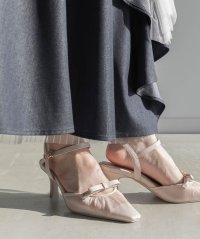 RANDA/ランダ RANDA シアーリボンストラップパンプス/507886353