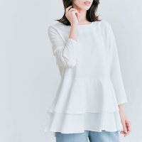 KiraKiraShop/キラキラショップ KiraKiraShop トップス《ティアードフリルペプラムブラウス 全4色 2サイズ》 ［jht0018］/507886393