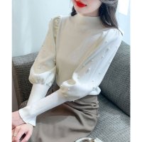 KiraKiraShop/キラキラショップ KiraKiraShop トップス《パールボリュームスリーブニットトップス 全2色》 ［ssd0115］/507886399