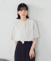 COMME CA ISM /ボウタイ風 半袖ブラウス/507841442