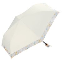 Wpc．/【Wpc.公式】日傘 遮光リムオーガンジープリント ミニ 完全遮光 遮熱 晴雨兼用 折りたたみ傘/507876815