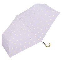 Wpc．/【Wpc.公式】日傘 遮光ゴールドラインマーガレット ミニ 大きい 完全遮光 遮熱 晴雨兼用 折りたたみ/507876816