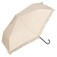 Wpc．/【Wpc.公式】日傘 遮光クラシックフリル ミニ 完全遮光 遮熱 晴雨兼用 レディース 折りたたみ傘/507876821