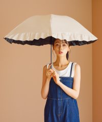Wpc．/【Wpc.公式】日傘 遮光ドームパラソルフリル ミニ 大きい 完全遮光 遮熱 晴雨兼用 折りたたみ/507876829