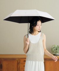 Wpc．/【Wpc.公式】日傘 遮光ニュアンスライン ミニ 完全遮光 遮熱 晴雨兼用 レディース 折りたたみ傘/507876842