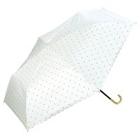 Wpc．/【Wpc.公式】日傘 遮光ドットパールベルト ミニ 完全遮光 遮熱 晴雨兼用 レディース 折りたたみ傘/507876977