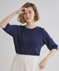 grove/【新色先行予約】ひんやり多機能・やわらかドライタッチ五分袖プルオーバー/507889347