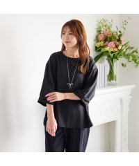 Rose Tiara(L SIZE)/【セットアップ対応】エステルダブルクロスブラウス/507889648