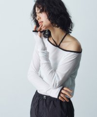  ＣＯＤＥ　Ａ/コードエー CODE A CODE A｜bicolor neck design tops/507889766