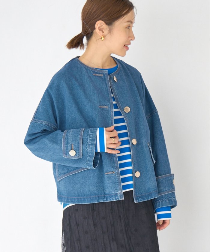 MACKINTOSH/マッキントッシュ HUMBIE NO COLLAR DENIM JK MACKINTOSH/マッキントッシュ HUMBIE NO COLLAR DENIM JK