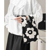 florge/フロージュ florge おしゃれで使いやすい手提げスクエアニットエコバッグ/507890077