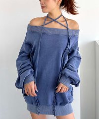 SPIRALGIRL/スパイラルガール SPIRALGIRL チョーカーピグメントオーバーチュニック/507890345