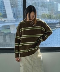 marjour/マージュール marjour BORDER KNIT/507890462