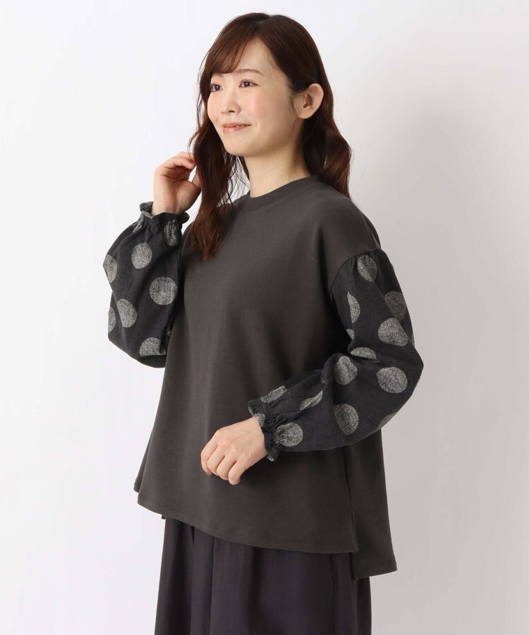 セール 50%OFF】ワンズテラス one'sterrace 裏毛 ドットパターン