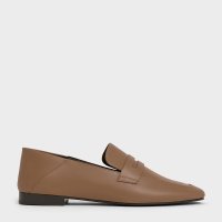 CHARLES & KEITH/アーモンドトゥ ペニーローファー/507890847