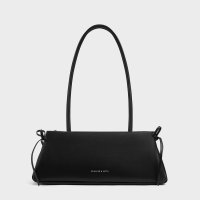 CHARLES & KEITH/ボウ イロンゲイティッドトラペーズショルダーバッグ/507890849