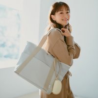 TOPKAPI/トプカピ TOPKAPI 【TOPKAPI × 藤本美貴さんコラボ】スコッチグレイン 10ポケット トートバッグ L/マザーズバッグ/撥水/507891030