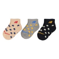 new balance/ニューバランス New Balance 靴下 キッズ ボーイズ3Pソックス LAS55648 new balance 3足セット/507891115
