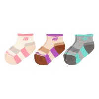 new balance/ニューバランス New Balance 靴下 キッズ ガールズ3Pソックス LAS55649 new balance 3足セット/507891116