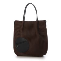 MIOOGGI/ミオオッジ MIOOGGI ネオプレンプリーツエンボス2WAYトートバッグ/507891347