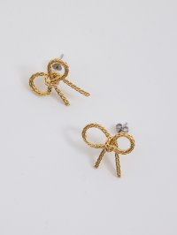 QUEENS COURT/クイーンズコート QUEENS COURT リボンモチーフピアス/507891538