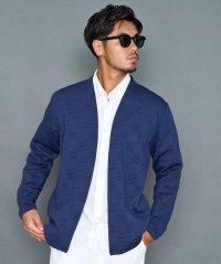 CavariA/キャバリア CavariA CavariAキルティングバスケットチェックノーカラーカーディガン/507891588
