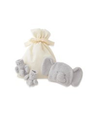 GELATO PIQUE KIDS ＆ BABY/【ラッピング済み】【BABY】パウダーキリン／ゾウキャップ&ラトルSET/507891602