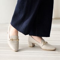 HIMIKO/ヒミコ 卑弥呼 ヒールバブーシュビットローファー/641101/506890638
