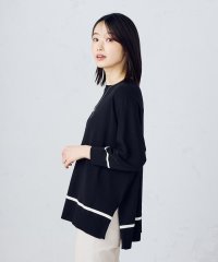 COMME CA ISM /配色ラインワイドニット/507841445