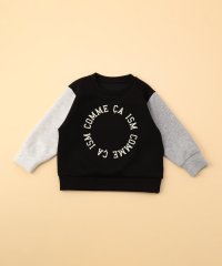 COMME CA ISM KIDS/プリント×エンボス ロゴ長袖トレーナー(ベビーサイズ)/507848002