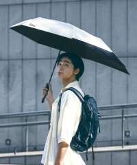 Wpc．/【Wpc.公式】日傘 Wpc. IZA 男の晴雨兼用傘 BACKPACK GUARD 大きい 完全遮光 遮熱 晴雨兼用 メンズ 男性 イーザ 折りたたみ傘 折り/507876978