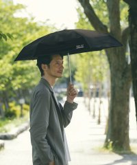 Wpc．/【Wpc.公式】日傘 Wpc. IZA 男の晴雨兼用傘 ≪コンパクト≫ 55cm 大きい 完全遮光 遮熱 軽量 晴雨兼用 メンズ レディース イーザ 折りたたみ/507876981