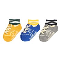 new balance/ニューバランス New Balance 靴下 キッズ ボーイズ3Pソックス LAS55648 new balance 3足セット/507891115