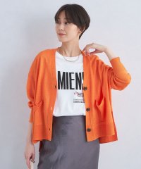 green label relaxing/フレンチリネン Vネック カーディガン －ウォッシャブル－/507892294