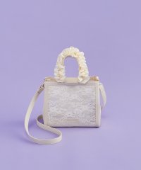 Maison de FLEUR/メゾン ド フルール Maison de FLEUR メッシュレース2Wayトートバッグ/507892418