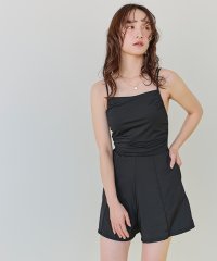 SEA DRESS/サイドギャザーオールインワン/ワンピース水着/507892661