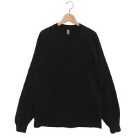 LOS ANGELES APPAREL/ロサンゼルスアパレル LOS ANGELES APPAREL Tシャツ カットソー ロングスリーブTシャツ ブラック メンズ LosAngeles Appare/507893230