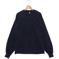 LOS ANGELES APPAREL/ロサンゼルスアパレル LOS ANGELES APPAREL Tシャツ カットソー ロングスリーブTシャツ ネイビー メンズ LosAngeles Appare/507893231