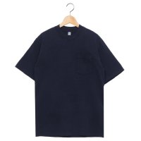 LOS ANGELES APPAREL/ロサンゼルスアパレル LOS ANGELES APPAREL Tシャツ カットソー ポケットTシャツ ネイビー メンズ LosAngeles Apparel 1/507893234
