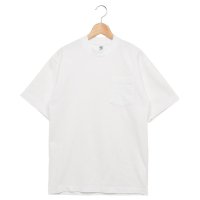 LOS ANGELES APPAREL/ロサンゼルスアパレル LOS ANGELES APPAREL Tシャツ カットソー ポケットTシャツ ホワイト メンズ LosAngeles Apparel 1/507893235