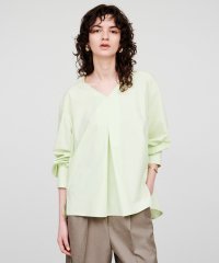 cloenc/クロエンス cloenc 【手洗い可／通勤】タックフォルムブラウス/507893359