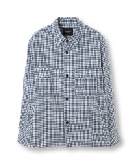 Men's Bigi/リネンMIX千鳥ドビーブルゾン/507893575
