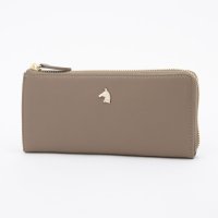 Why/ホワイ Why ゴートレザーホースヘッドL字ジップロングウォレット/507893583
