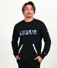 SB Select/シルバーバレットセレクト SB Select LUXE/R クルーネック デニムロゴ貼り付け長袖トレーナー/507893726